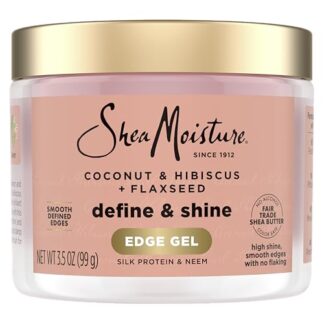 shea moisture gel para bordes con aceite de ricino
