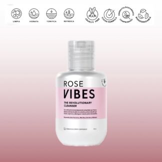 Vibes rose in a cleanser vibes limpiador facial vibes jabon facial