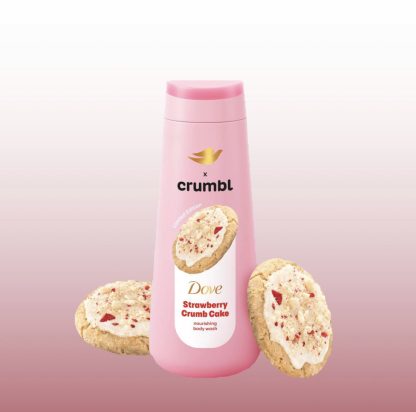 DOVE X CRUMBL GEL DE DUCHA GALLETA DE FRESA