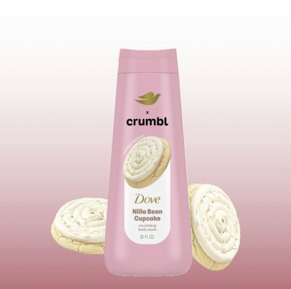 DOVE X CRUMBL GEL DE DUCHA CUPCAKE DE VAINILLA