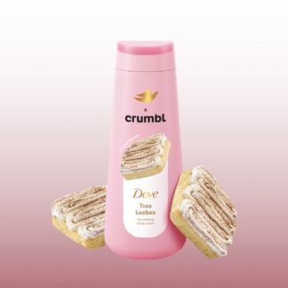 DOVE X CRUMBL GEL DE DUCHA TRES LECHES