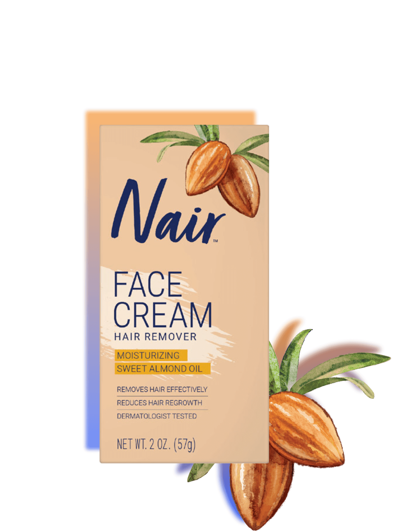 NAIR CREMA DEPILATORIA FACIAL 57g