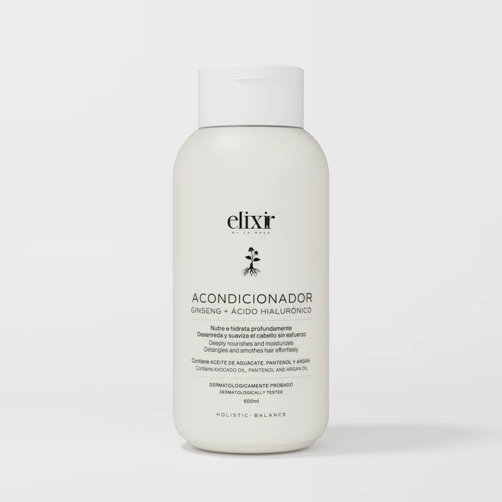 ELIXIR Acondicionador Ginseng + Ácido Hialurónico – 500ML