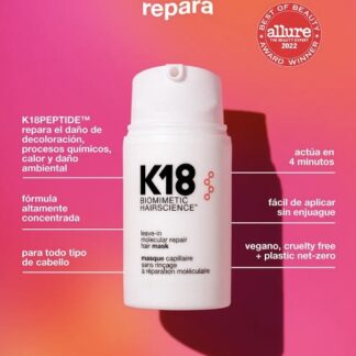 K18 mascarilla molecular de reparación profunda